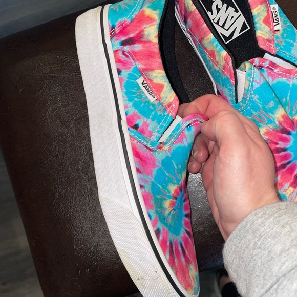 SOLD -,Women’s tie dye Vans - Picture 4 of 5